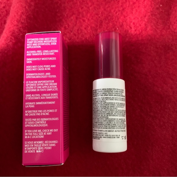 MAC Fix + Stay Over Setting Spray Travel Size Bottle - Picture 3 of 8